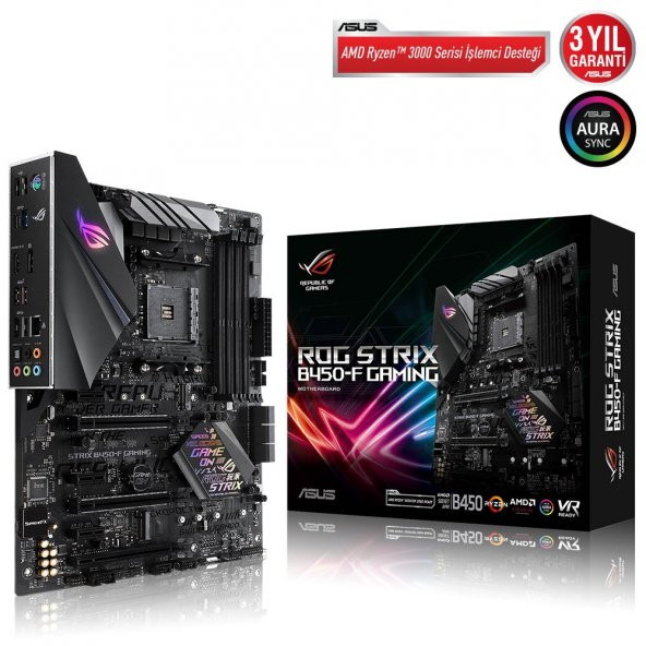 ASUS ROG STRIX B450-F GAMING II 4400 DDR4 AM4 - 2