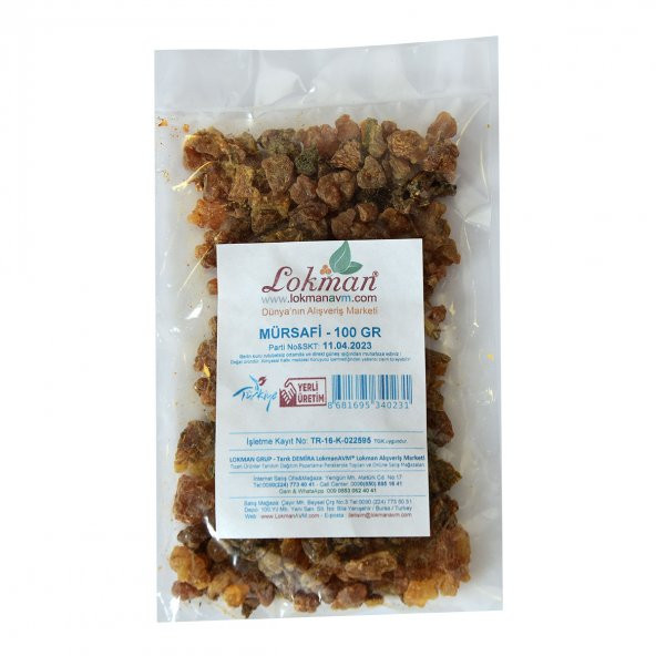 Doğal Mürsafi Zamkı 100 Gr Paket - 2