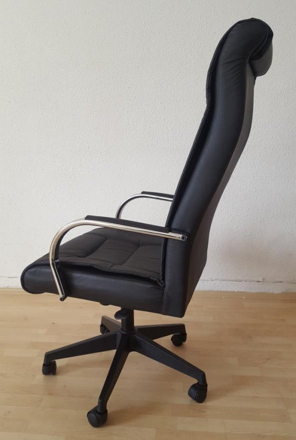 MAKAM KOLTUĞU ÇALIŞMA SANDALYESİ LÜKS PLASTİK AYAK - Resim 4