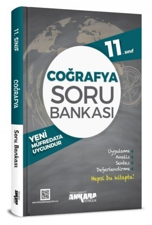 11. Sınıf Coğrafya Soru Bankası Ankara Yayıncılık