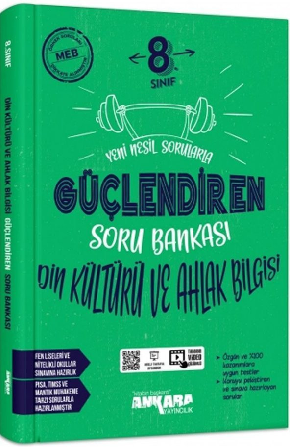 8. Sınıf Din Kültürü ve Ahlak Bilgisi Güçlendiren Soru Bankası Ankara Yayıncılık - 1