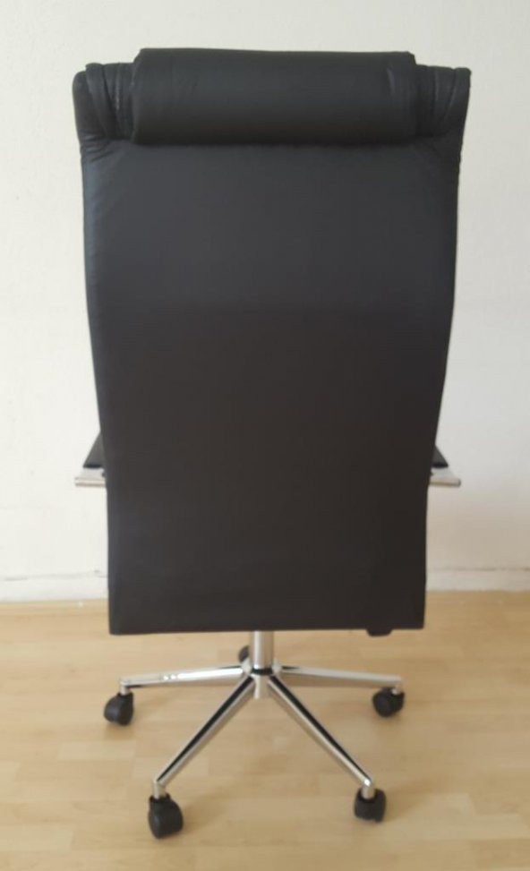 MAKAM SANDALYESİ LÜKS KROM AYAK - Resim 5