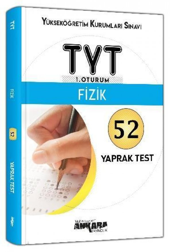 TYT Fizik 52 Yaprak Test Ankara Yayıncılık