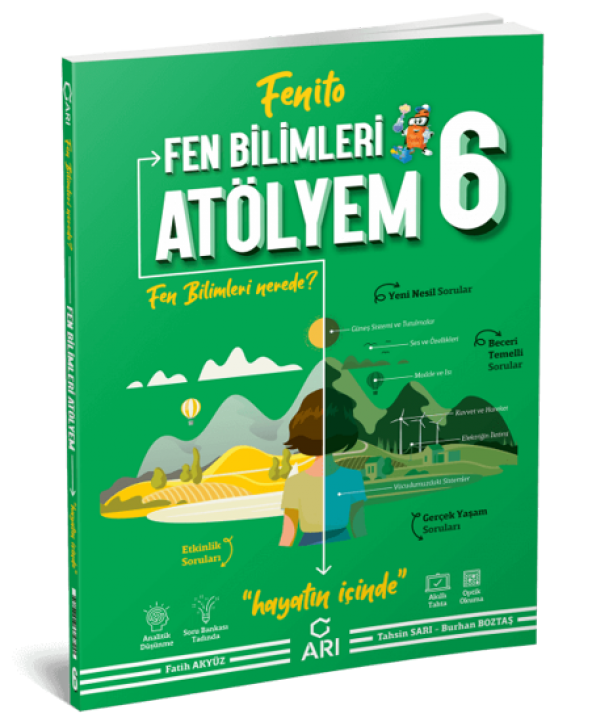 6 Sınıf Fen Atölyem Arı Yayınları