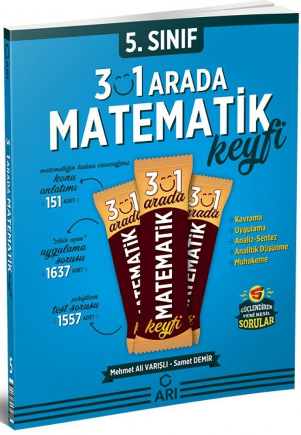 5 Sınıf Matemito 3 ü 1 Arada Matematik Keyfi Arı Yayıncılık