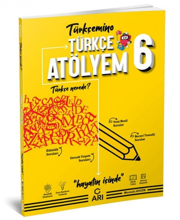 6 Sınıf Türkçe Atölyem Arı Yayıncılık