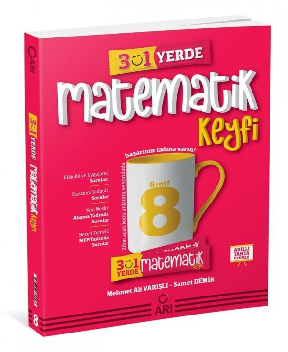 8 Sınıf Matemito 3 ü 1 Yerde Matematik Keyfi Arı Yayıncılık