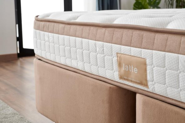 Niron Latte 80x180 Tek Kişilik Yatak Full Ortopedik Sert Yatak - 4
