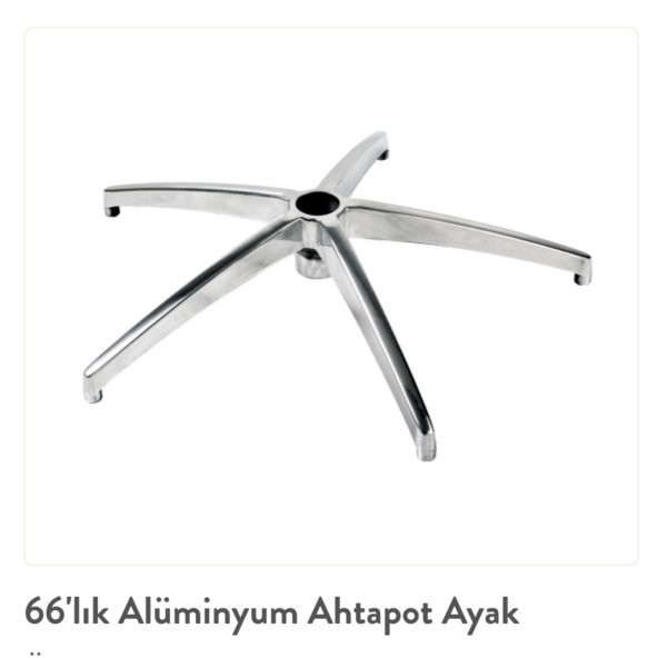 Aliminyum ofis koltuk ayağı büro makam koltuğu yönetici
