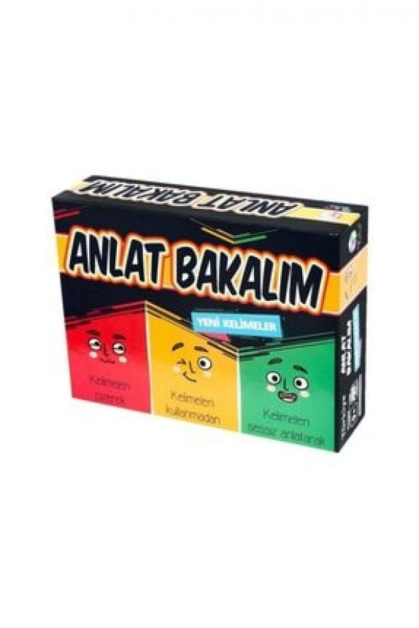 Anlat Bakalım, Yerli Tabu Oyunu, Eğlenceli Aile Oyunu, Zeka Oyunu, Kelime Anlatma
