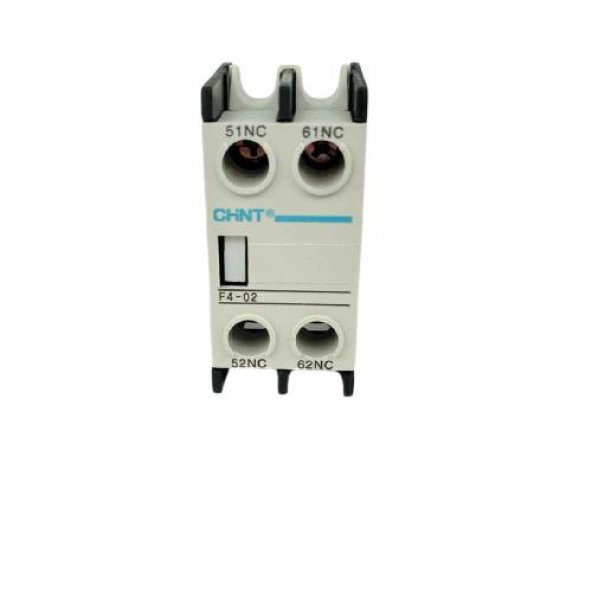 CHINT 257020 NCF4-02 10A 2NK NC1-2 Yardımcı Kontak Bloğu - 2