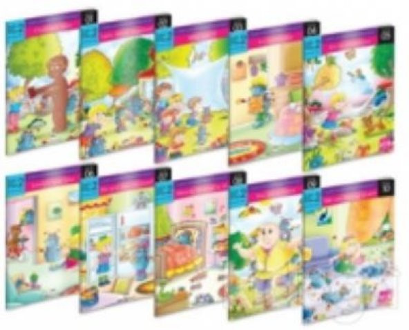 İngilizce Hikaye Seti (10 Kitap) İlkokul 3. Sınıf Karekod Dinlemeli