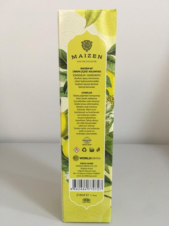 MAİZEN LİMON KOLONYA KAMPANYALI 3 AL 2 ÖDE - 4