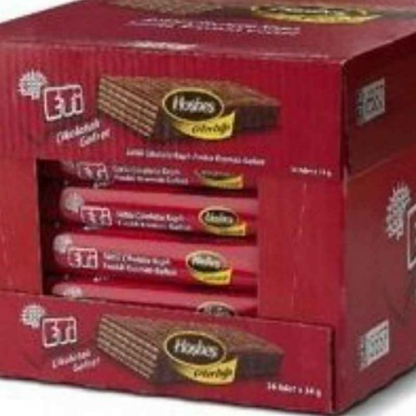 ETİ ÇİKOLATALI GOFRET 34Gr x 36 Adet - 1