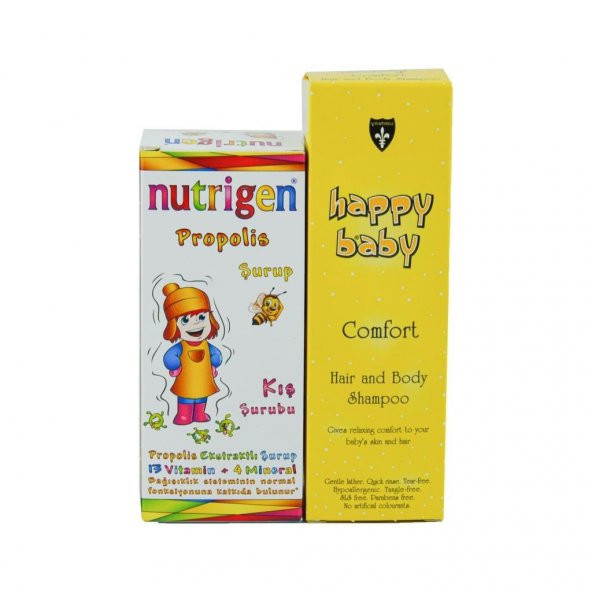 Nutrigen Propolis Şurup 200ml+ Happy Baby Şampuan Hediye