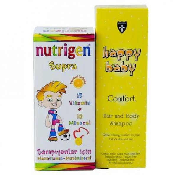 Nutrigen Supra Şurup 200ml+ Happy Baby Şampuan Hediyeli