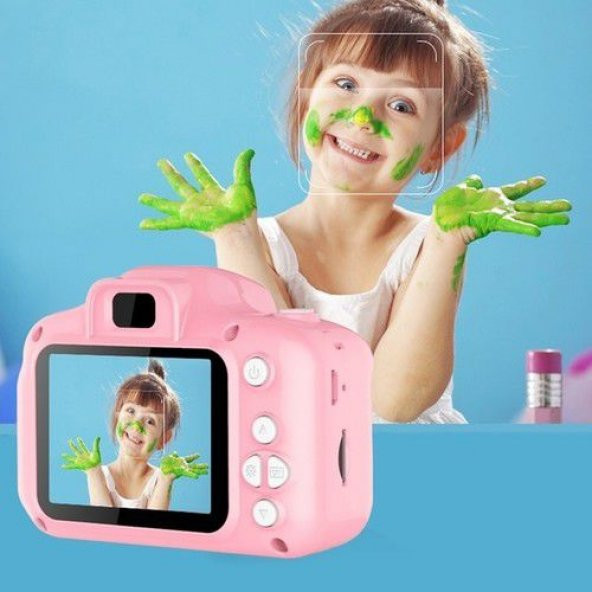 Mini 1080P HD Kamera Çocuklar İçin Dijital Fotoğraf Makinesi