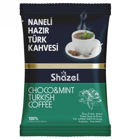Shazel Special Naneli Hazır Türk Kahvesi 100 G