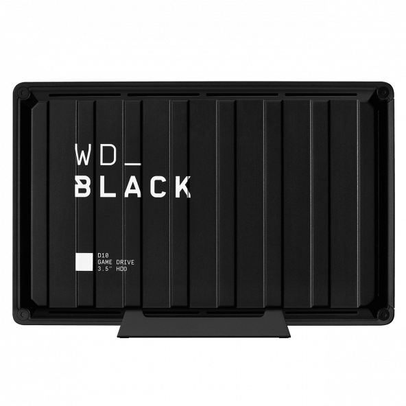 WD BLACK D10 Game Drive 8TB USB 3.2 3.5 inc Siyah Harici Oyun Diski WDBA3P0080HBK-EESN