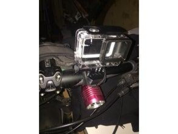 Gopro MTB Gidon Bağlantısı  Organik Plastikten Dekoratif Aparat - 4