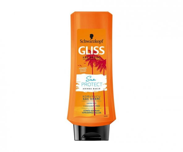 Schwarzkopf Gliss Sun Protect Koruyucu Saç Bakım Kremi 360 Ml