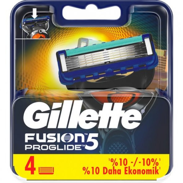 Gillette Fusion ProGlide 4lü Yedek Tıraş Bıçağı