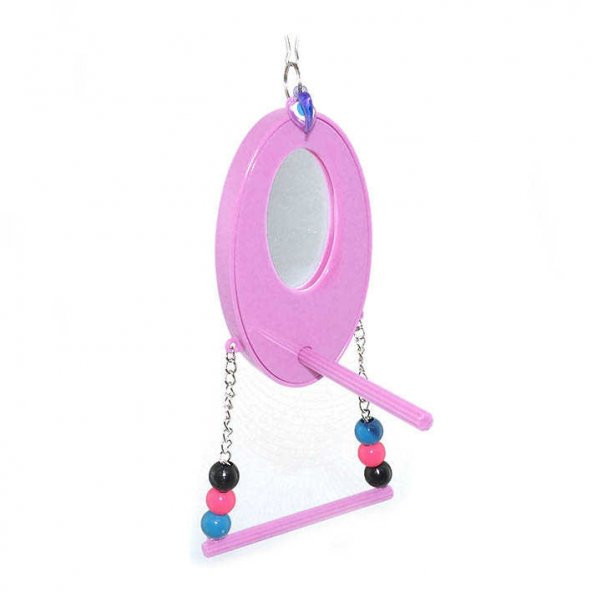 Kardelen Lüks Aynalı Kuş Salıncağı Mix 20x10 Cm - 4