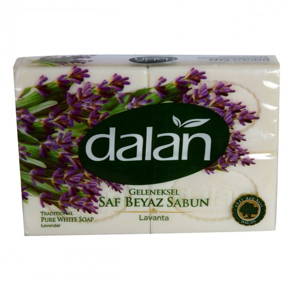 Saf Beyaz Lavantalı Sabun 150 Gr x 4 Adetli - 4