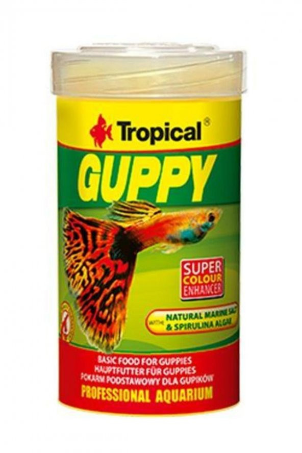 Tropical Guppy 100ml 20gr