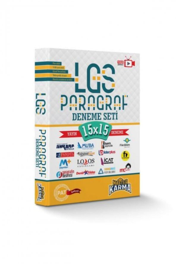 Master Karma Yayınları Master Karma Lgs Paragraf Deneme Seti 15 Deneme (yeni Ürün) - 1