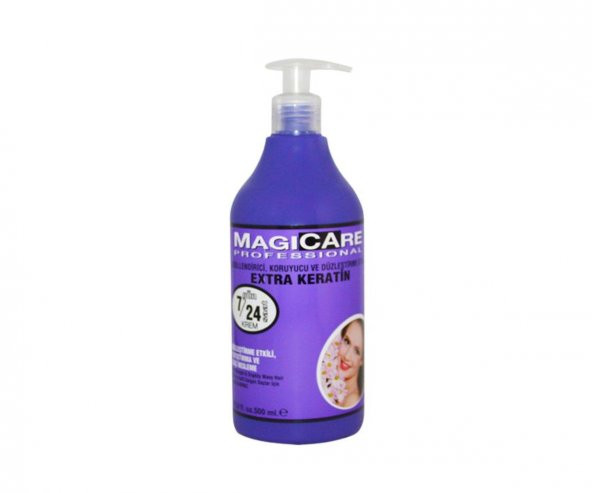 Magicare 7/24 Şekillendirici Koruyucu ve Besleyici Düz Saçlar Saç Kremi 500 ml