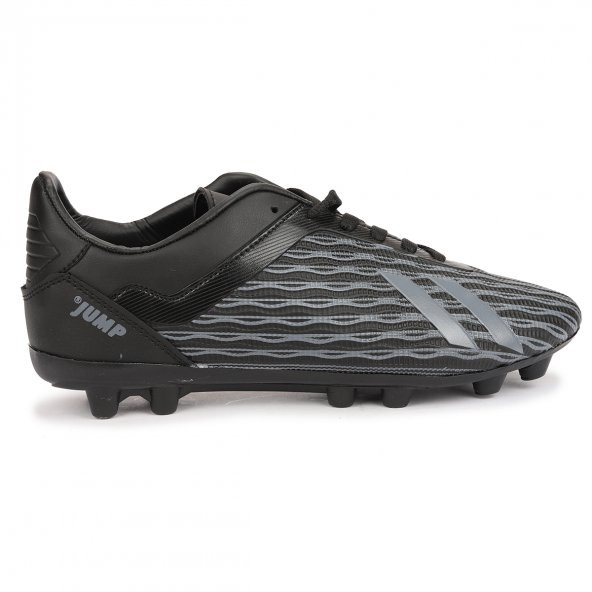 Jump 25850 Krampon Çim Saha Erkek Futbol Ayakkabı Siyah - Gri - 7