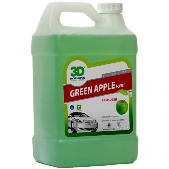 3D Green Apple - Yeşil Elma Oto Parfümü 3.79lt. 911G01AS