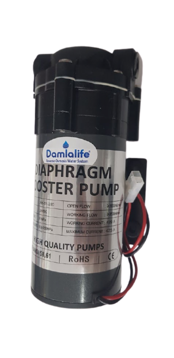 Booster 24 Volt 3,7 Amp Ro 300 Gpd Yüksek Basınç Pompası - 3