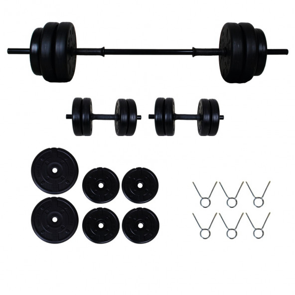 Aydın Sport 25 Kg Halter Ve Dambıl Seti Ağırlık Fitness Seti