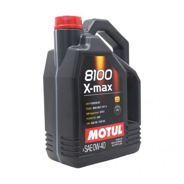 Motul 8100 X-Max 0W-40 4 Lt Tam Sentetik Motor Yağı - Resim 2