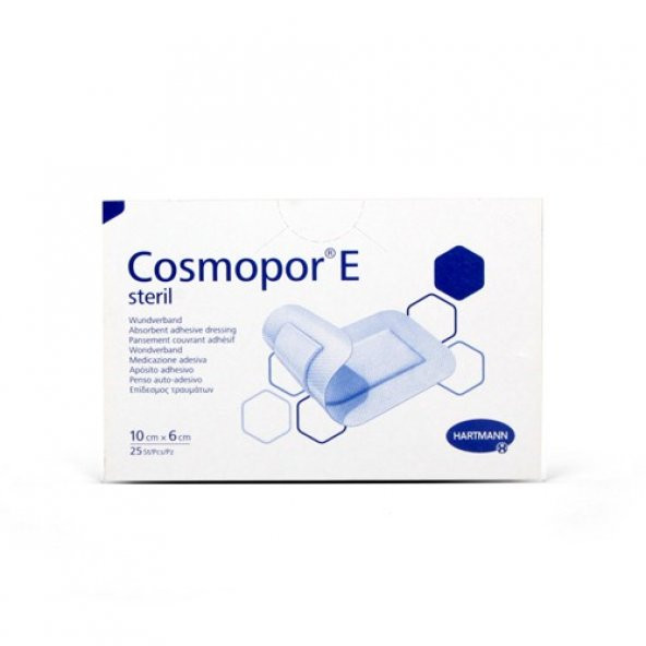 Cosmopor E - Pedli Yara Örtüsü 10x6 Cm 25li kutu