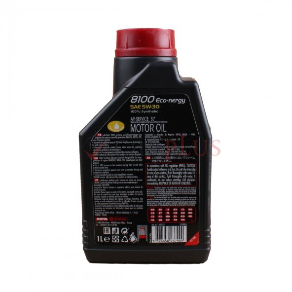 MOTUL 8100 ECO-NERGY 5W30 MOTOR YAĞI PARTİKÜLSÜZ 1LT 18.12.2020 - 2