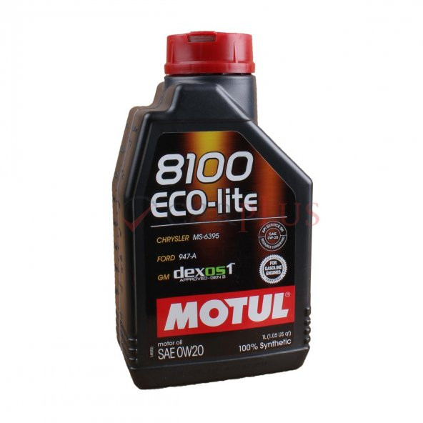 MOTUL 8100 ECO-LİTE 0W20 MOTOR YAĞI PARTİKÜLLÜ 1LT
