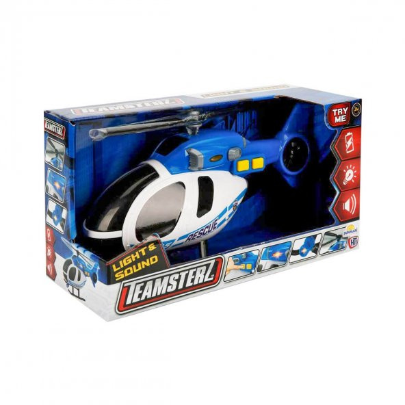 Sunman Teamsterz Sesli ve Işıklı Polis Helikopteri - 2