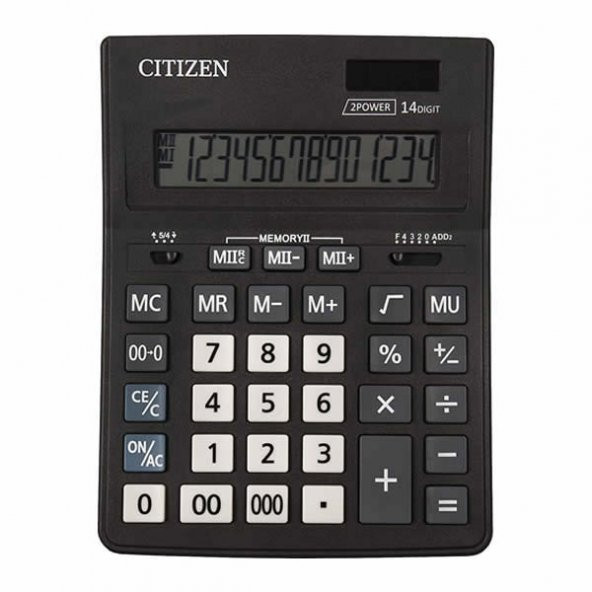 Citizen CDB-1201BK Siyah Büyük Hesap Makinesi
