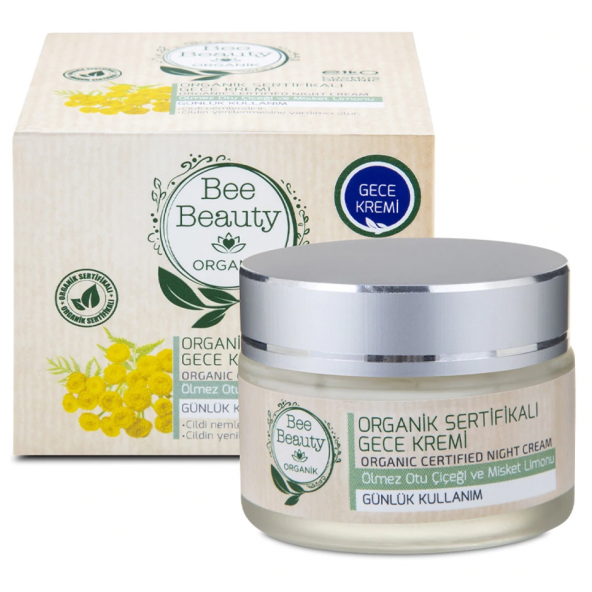 Bee Beauty Organik Sertifikalı Gece Kremi 50 ml