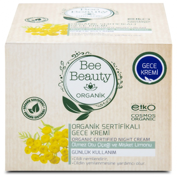 Bee Beauty Organik Sertifikalı Gece Kremi 50 ml - 2