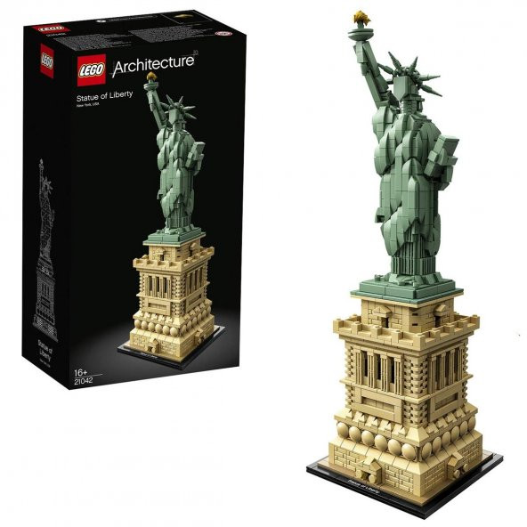 Lego Architecture Özgürlük Heykeli 1685 Parça 21042