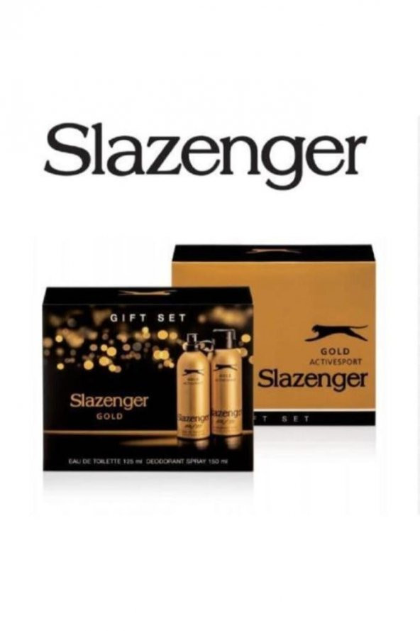 Slazenger Active Sport Gold 125 Ml+150Ml Deodorant Erkek Parfümü