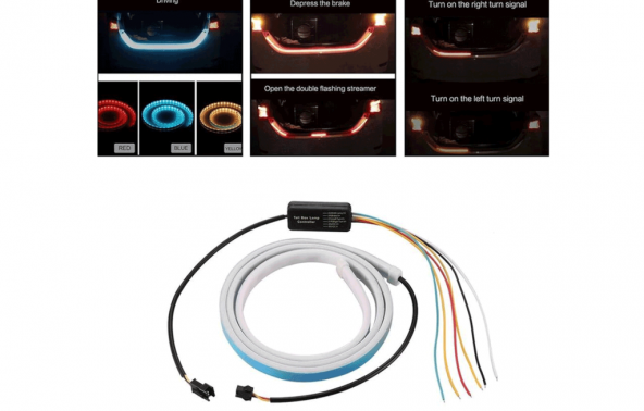 BMW E36 1991-1998 Bagaj Altı Kayar Led Çok Fonksiyonlu - Resim 4