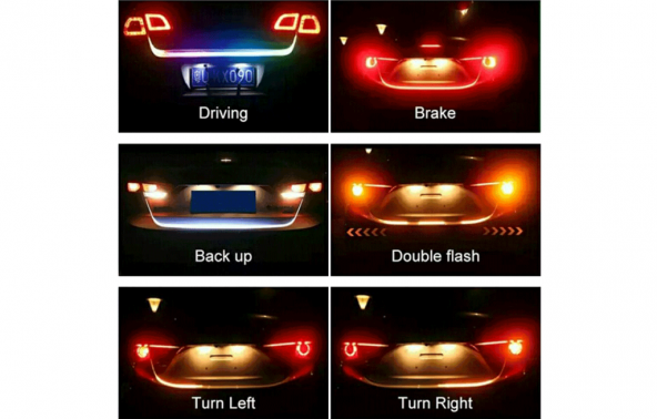 Peugeot 406 Bagaj Altı Kayar Led Çok Fonksiyonlu - Resim 3