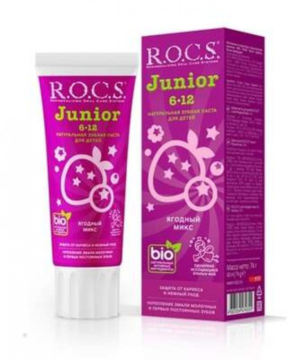 Rocs Junior 6-12 Yaş Orman Meyveli Diş Macunu 60 ml
