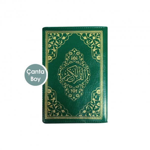Ayfa Çanta Boy Kılıflı Kuran 13x18 - YEŞİL - 1