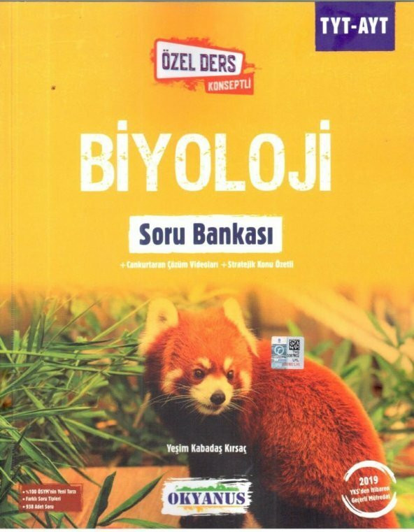 Okyanus TYT Fizik + Kimya + Biyoloji Soru Bankası Set - 4